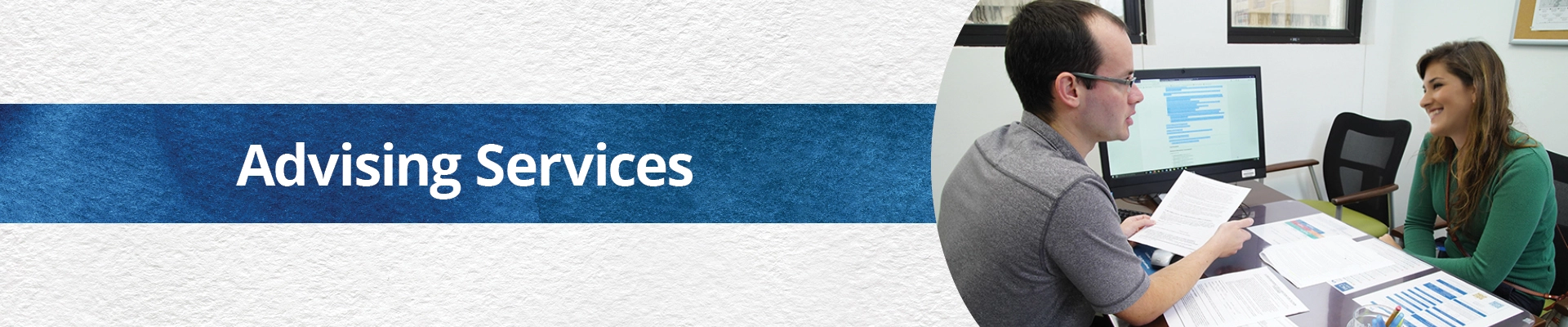 Advising Services Banner