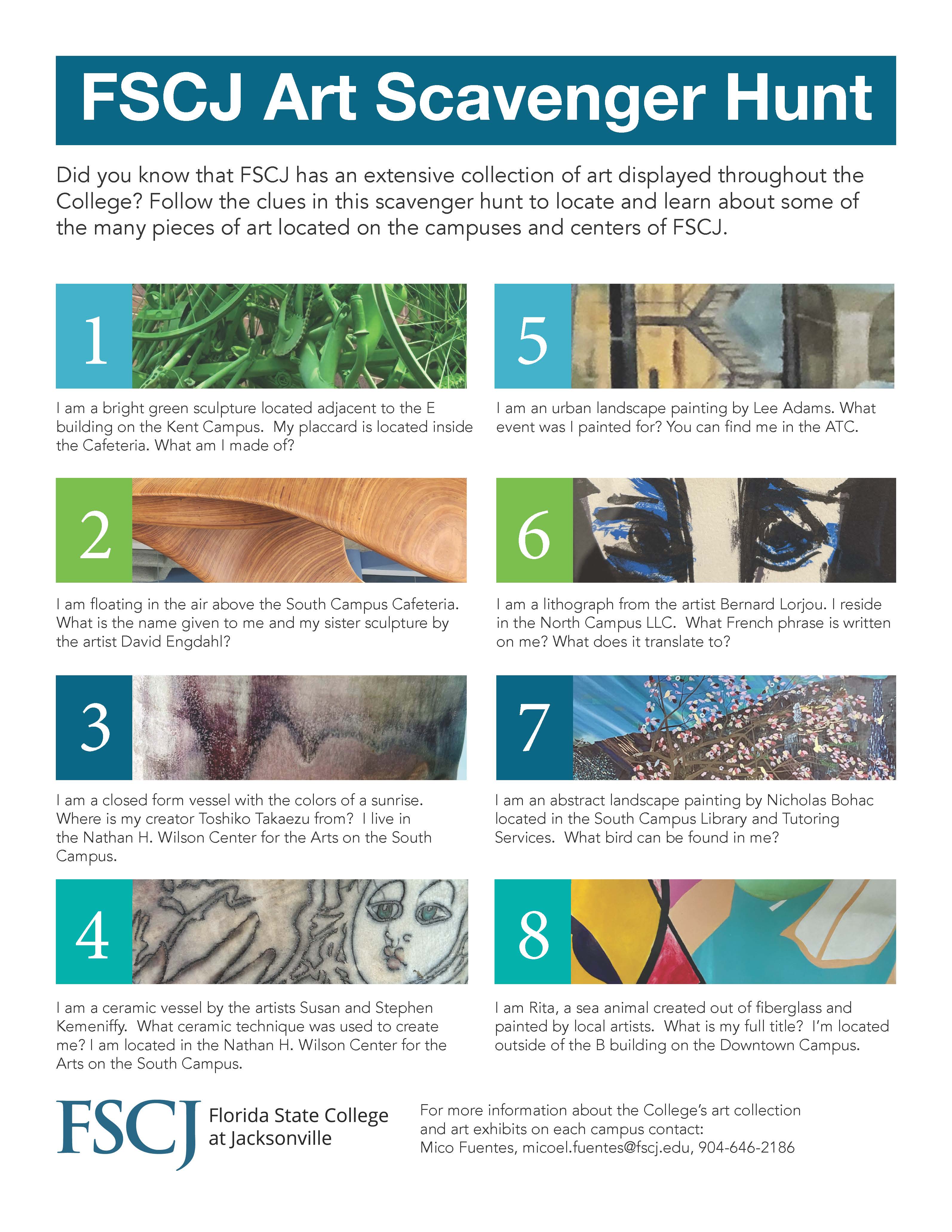 Scavenger hunt information