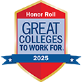 Great College to Work for Honor Roll